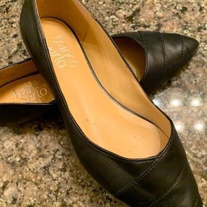 Franco Sarto black flats